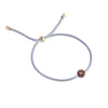 ENAMEL Copenhagen Bracelet, Enamel Tokens Bracelets Steel Blue/Bordeaux
