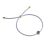 ENAMEL Copenhagen Bracelet, Enamel Tokens Bracelets Steel Blue/Navy Blue