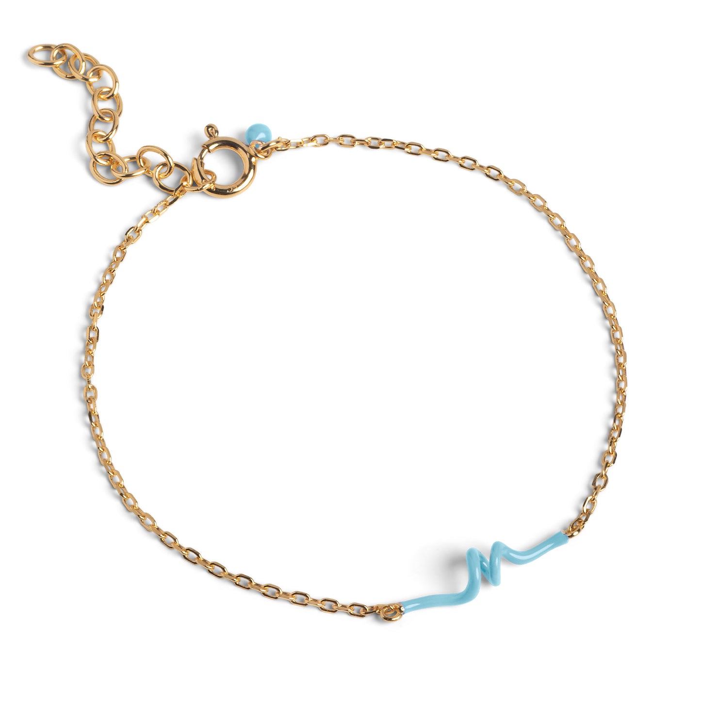 ENAMEL Copenhagen Bracelet, Twist Bracelets Icy blue