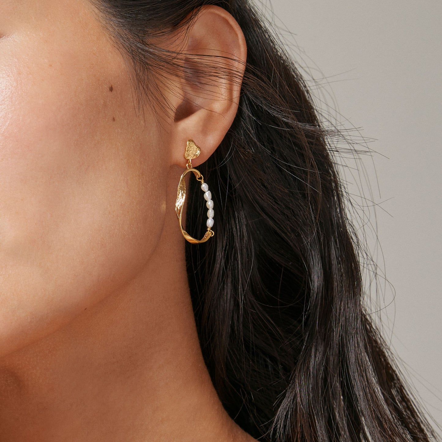 ENAMEL Copenhagen Earring, Aloma Pearl Small Earrings Pearls