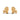 ENAMEL Copenhagen Earring, Mini Wave Earrings Gold Plated