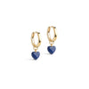 ENAMEL Copenhagen Hoops, Amore Earrings Indigo