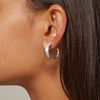 ENAMEL Copenhagen Hoops, Ane Small Earrings 925S/M