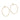 ENAMEL Copenhagen Hoops, Organic Arena Large Earrings Gold Plated