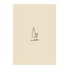 ENAMEL Copenhagen Postcard A6 Complimentary POS Display WINE