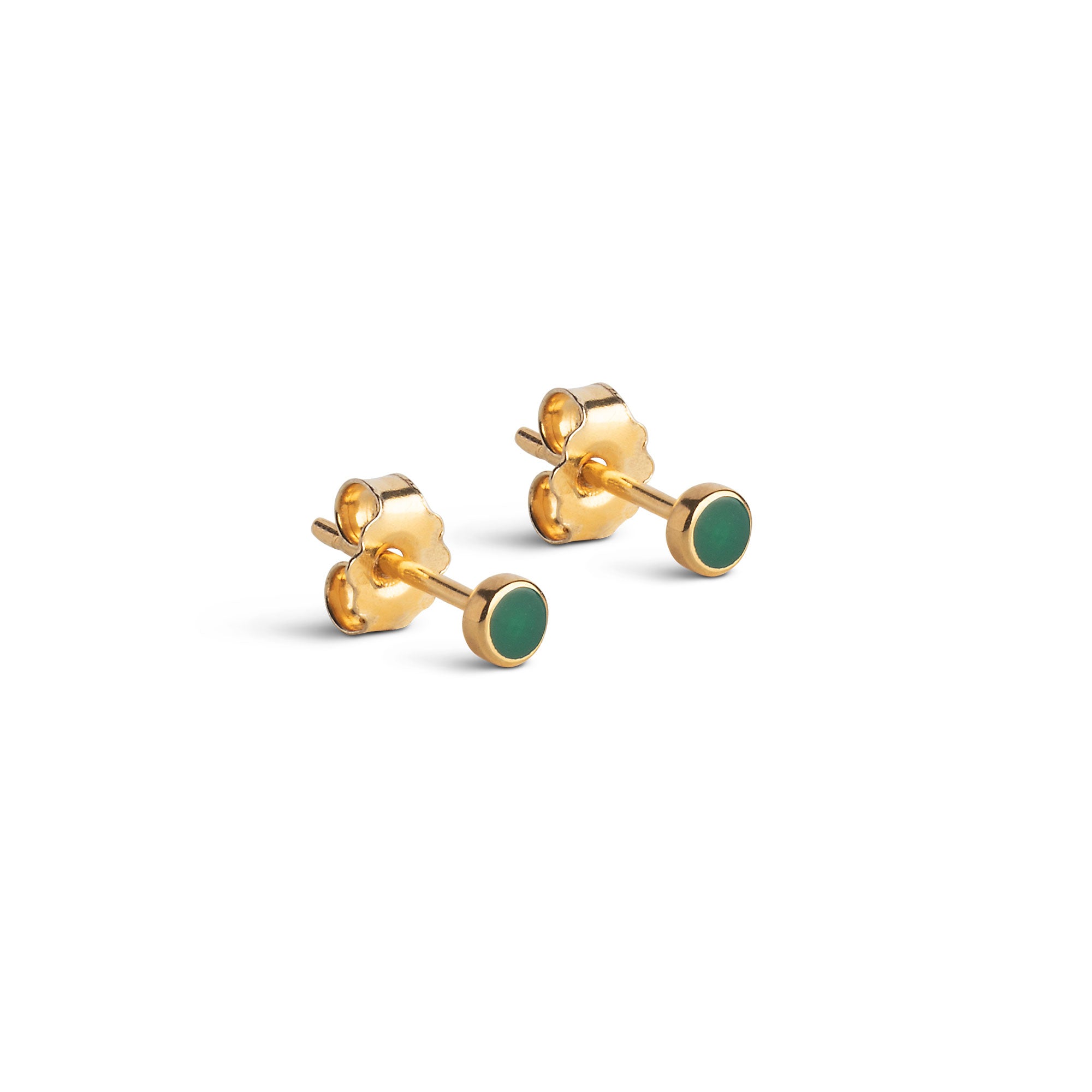 Amazon.com: 6mm Gold Stud Earrings for Women | Minimalist Tiny Dot Earrings:  Clothing, Shoes & Jewelry