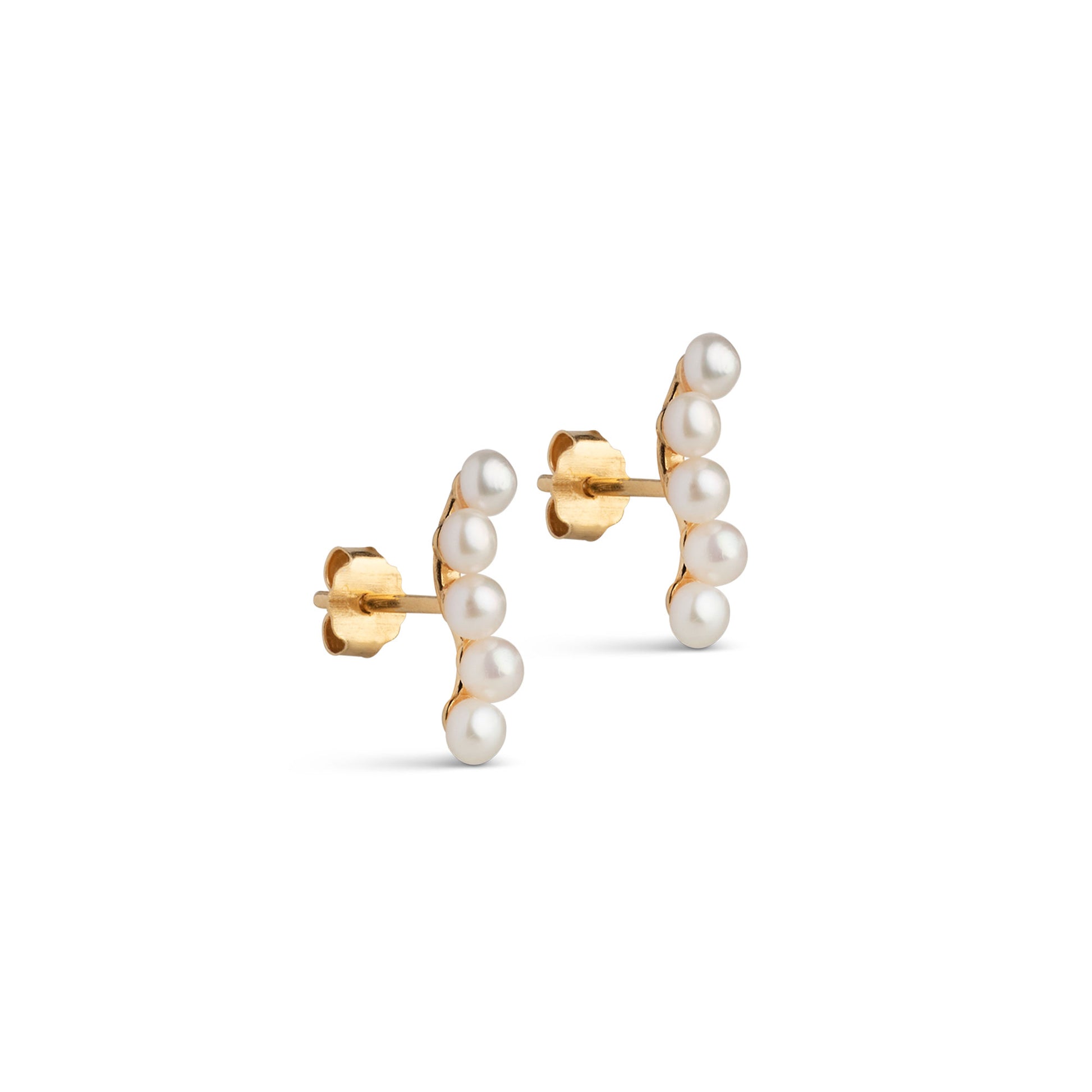 ENAMEL Copenhagen Studs, Evie Earrings Pearls