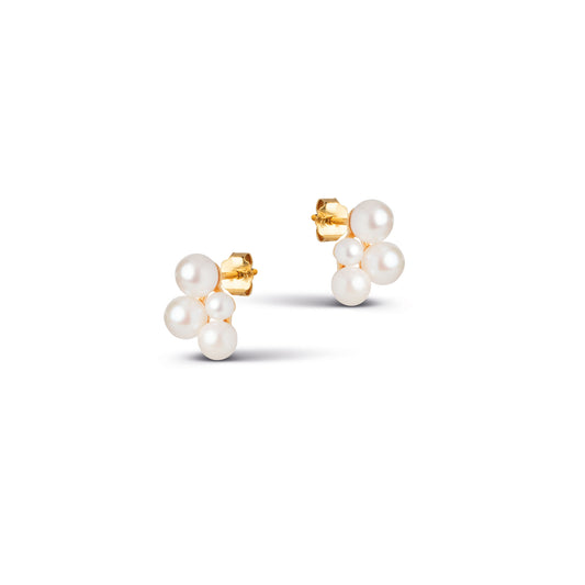 ENAMEL Copenhagen Studs, Mae Earrings Pearls