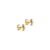 ENAMEL Copenhagen Studs, Nara Earrings Mint
