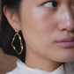 ENAMEL Copenhagen Earring, Aloma Large Earrings 925S/GP/M
