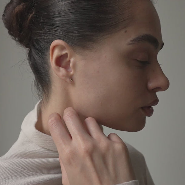 ENAMEL Copenhagen Studs, India Petit Earrings 925S/GP