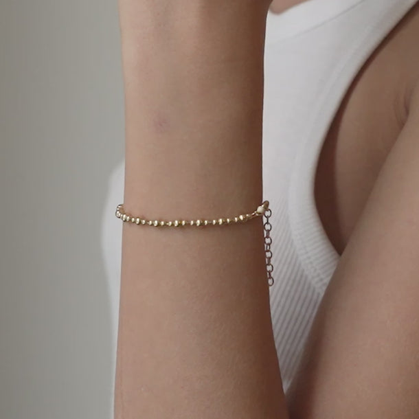 ENAMEL Copenhagen Bracelet, Norma Bead Bracelets 925S/GP