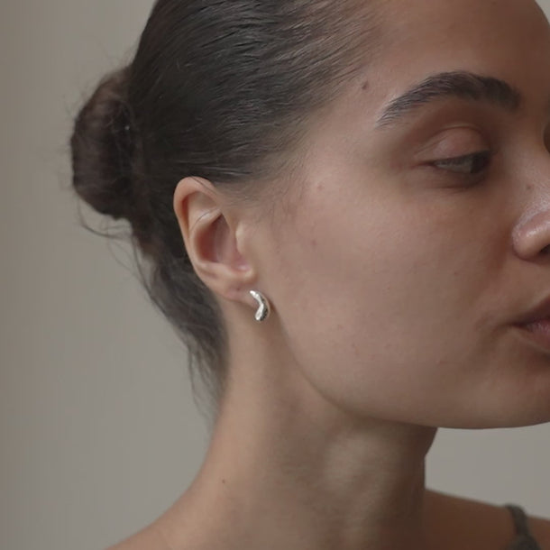 ENAMEL Copenhagen Studs, Nima Earrings 925S