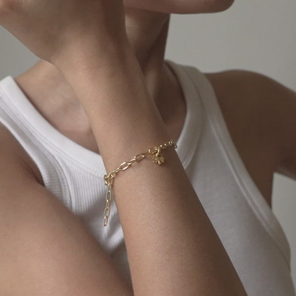 ENAMEL Copenhagen Charm, Baby Bow Charms 925S/GP