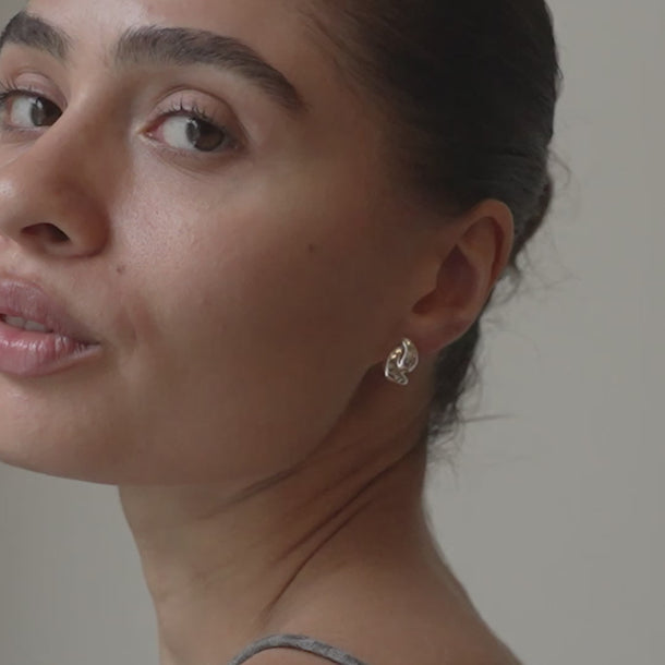 ENAMEL Copenhagen Studs, Tova Earrings 925S