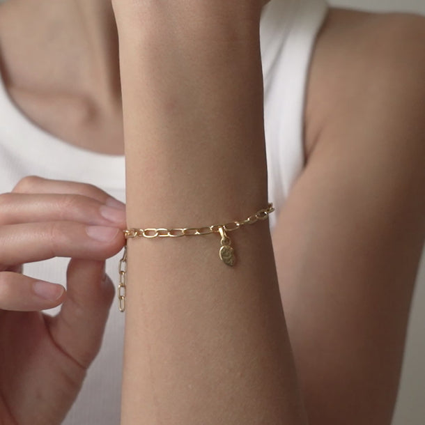 ENAMEL Copenhagen Charm, Twin Heart Charms Left