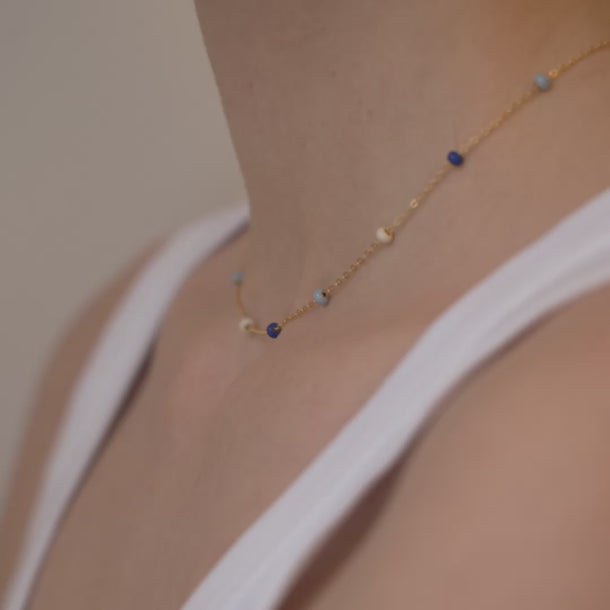 ENAMEL Copenhagen Necklace, Lola Bold Necklaces Marine