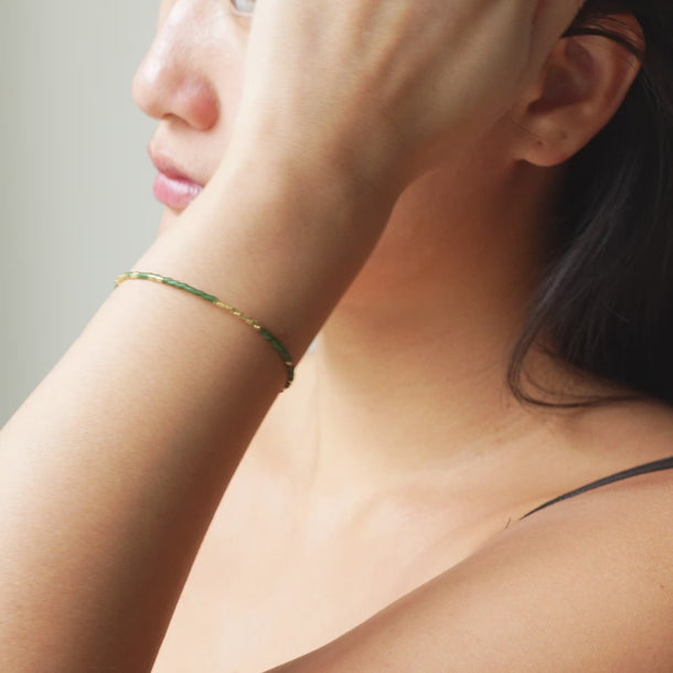 ENAMEL Copenhagen Bracelet, Petra Bracelets Khaki