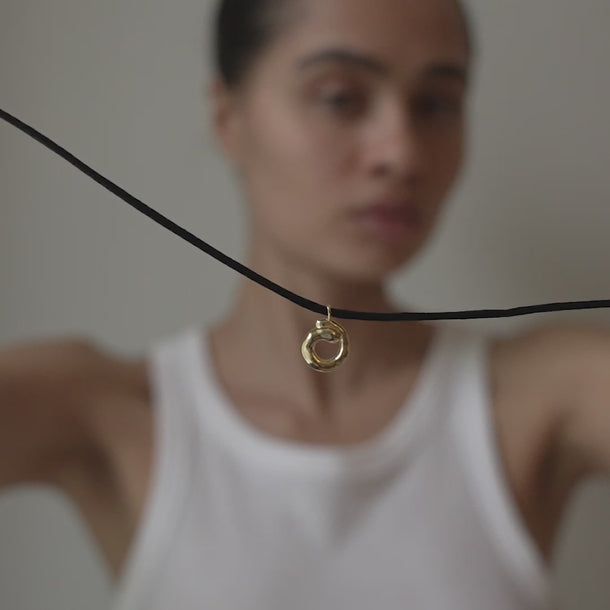 ENAMEL Copenhagen Necklace, Sora Tie Necklaces 925S/GP