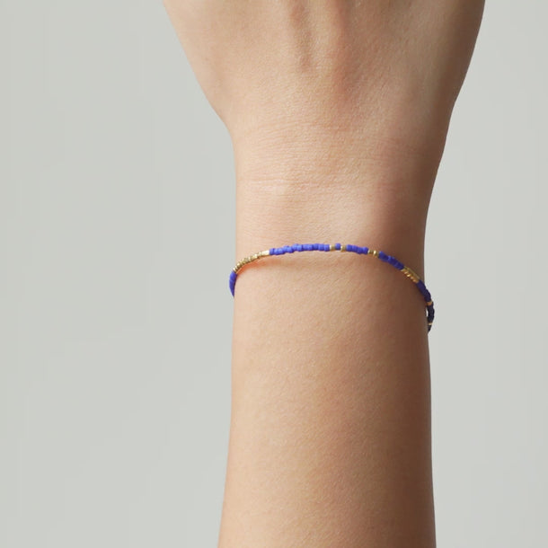 ENAMEL Copenhagen Bracelet, Petra Bracelets Navy Blue