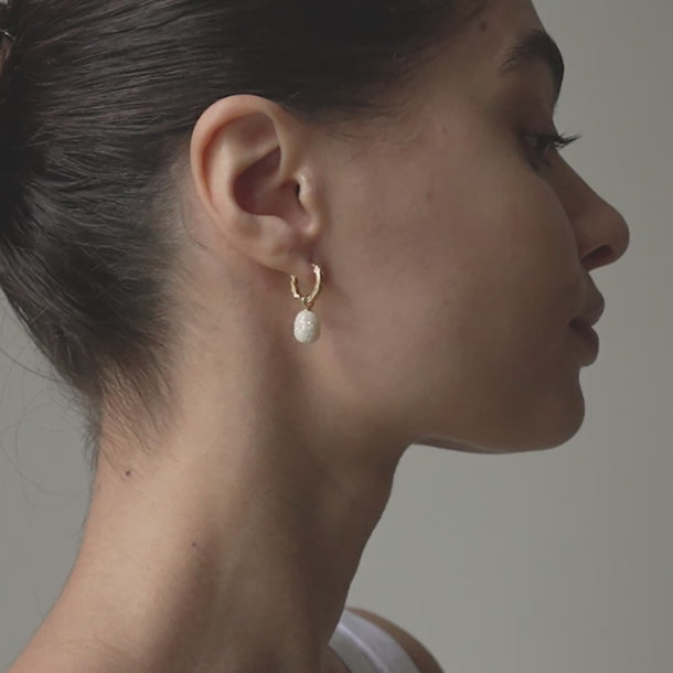 ENAMEL Copenhagen Hoops, Significant Enamel Earrings Sparkle