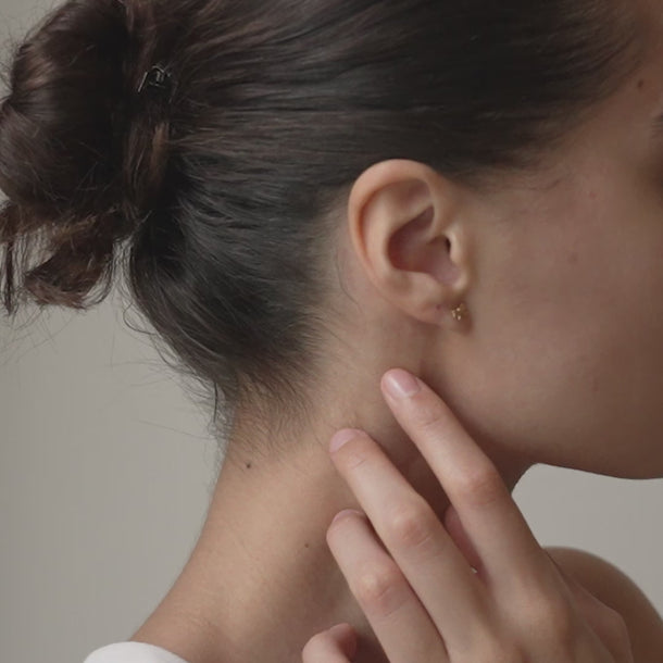 ENAMEL Copenhagen Stud, Baby Bow - Single Earrings 925S/GP