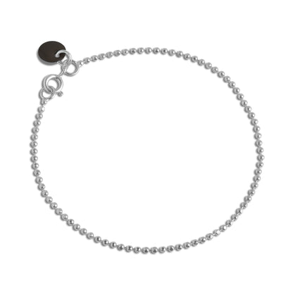 ENAMEL Copenhagen Bracelet, Ball Chain Bracelets 24 Black