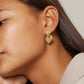 ENAMEL Copenhagen Earring, Windy Small Earrings 925S/GP/M