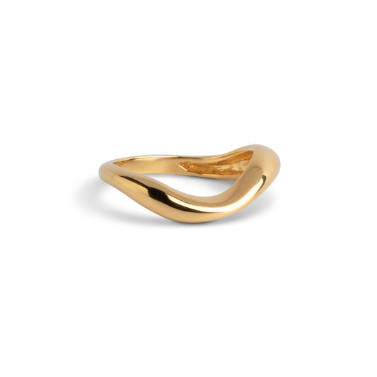 ENAMEL Copenhagen Ring, Agnete Small Rings 925S/GP